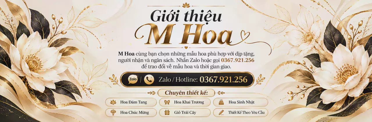 Ảnh bìa Shop hoa tươi Phường Thanh Điền Tây Ninh - Đồng hành cùng những dịp đặc biệt
